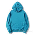 Toptan kazak özel logosu unisex hoodies sweatshirt